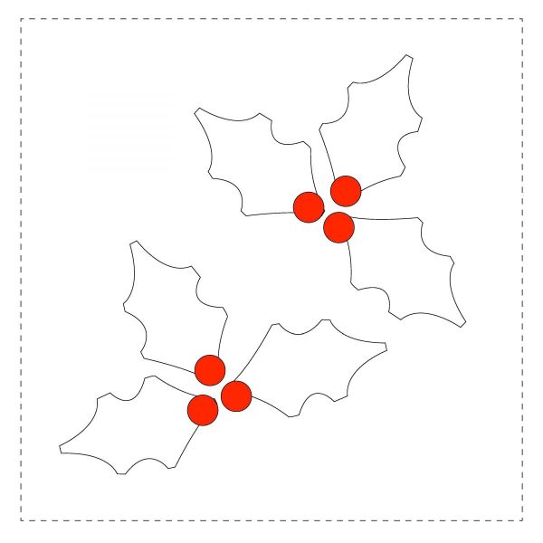 Holly Berries Placement