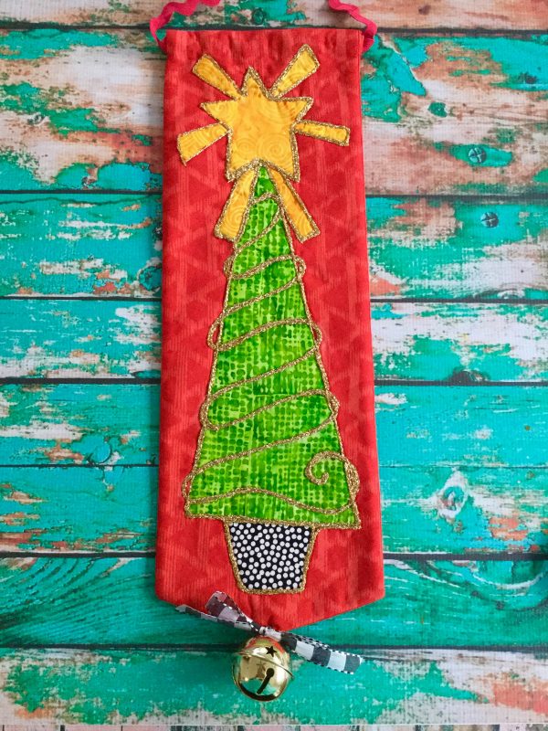 Jingle Bell Door Hanger-Finished door banner