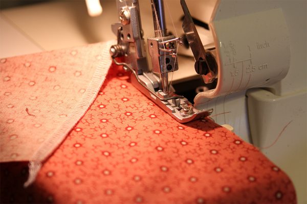 Prewashing Fabric Before Sewing with a Serger