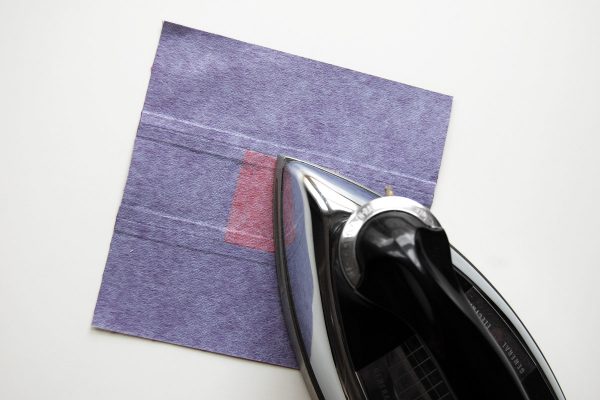 Color block zipper pouch tutorial