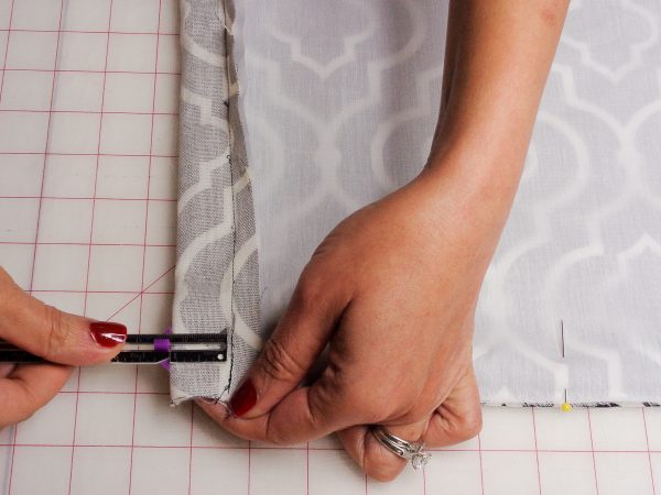 How to Make a Slatted Roman Shade Tutorial