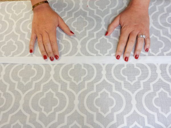 How to Make a Slatted Roman Shade Tutorial
