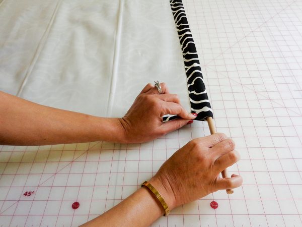 How to Make a Slatted Roman Shade Tutorial