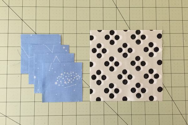 Flying Geese Tutorial Step One Cut