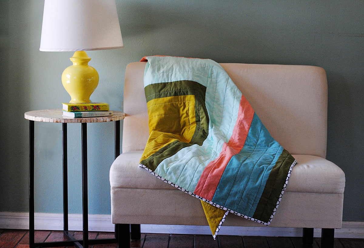 Corner Ripple Quilt Tutorial