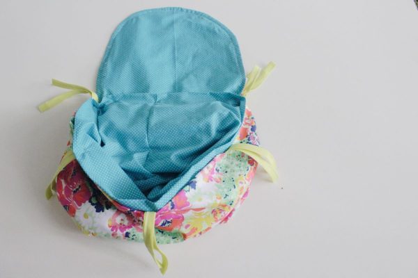 step sixteen: insert the flap