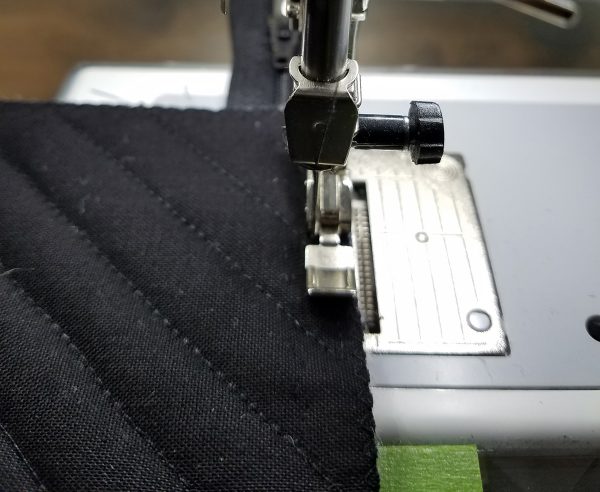 Square in a Square Zipper Bag - First Side