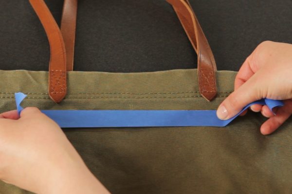 Monogram Bag Placement Line