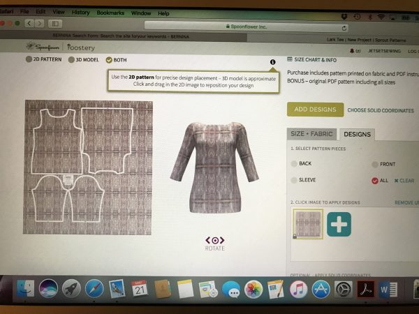 Designing a custom t-shirt