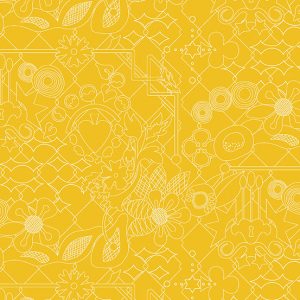 Fabric B Yellow