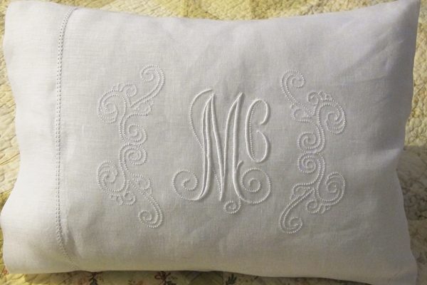 Monogram Pillow