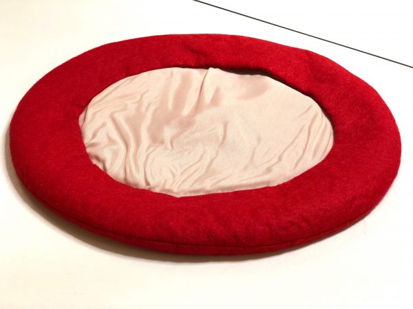 How to sew a wool felt beret tutorial