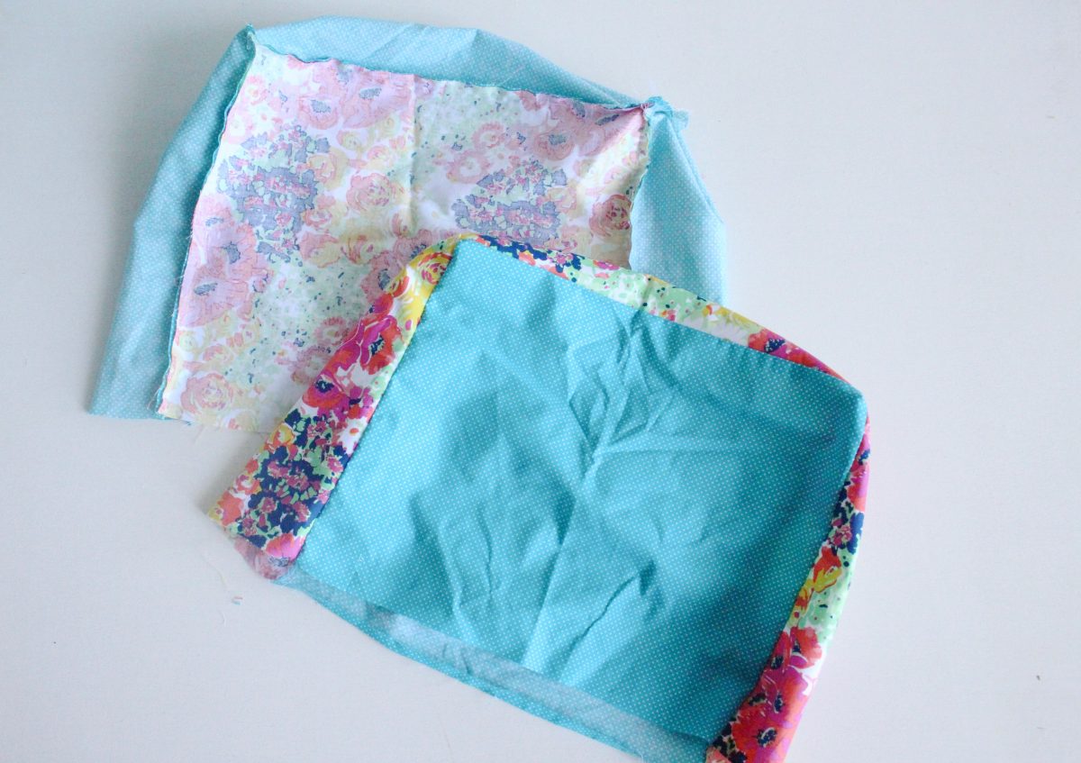 DIY reversible sewing machine cover