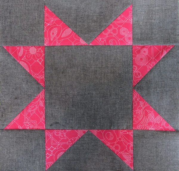 pieced center star