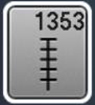 B 880 PLUS - double dual blanket stitch 1353