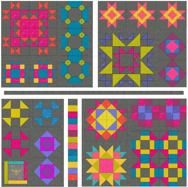 Block of the Month Blocks Overview