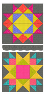 Quilt Block 9 and 10