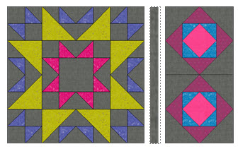 quilt block combination