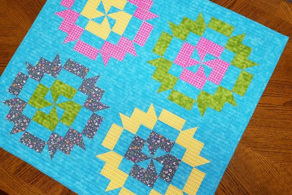 Straight Line Quilting with Q-matic