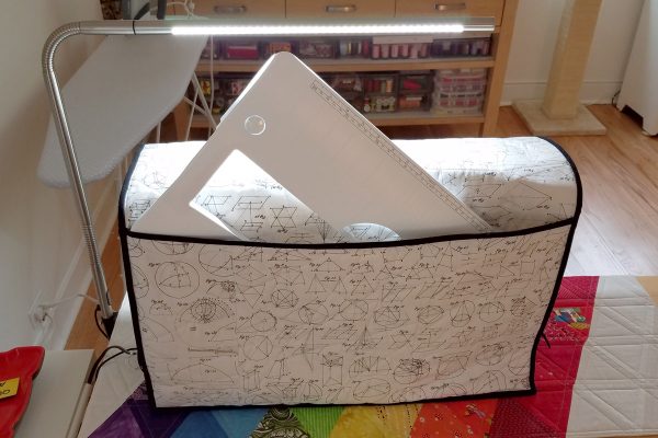 Sewing machine dust cover tutorial