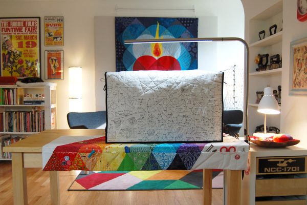 Sewing machine dust cover tutorial