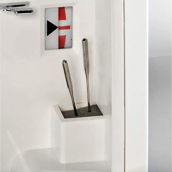 Overlocker Threading - needle storage pad
