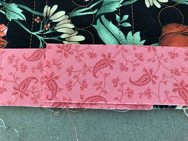 Quilt bias binding tips