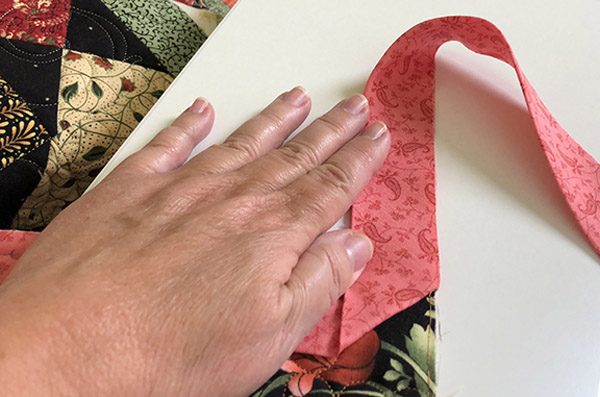 Quilt bias binding tips