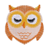 Owl Embroidered Sleep Mask - first owl