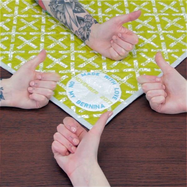 Toolbox Lettering Quilt Label