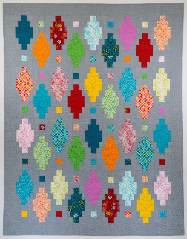 Beaded Lanterns Quilt by Christa Watson using Fandangle Fabric