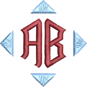 BERNINA Toolbox 2 Letter Monogram - On Point Artistic View