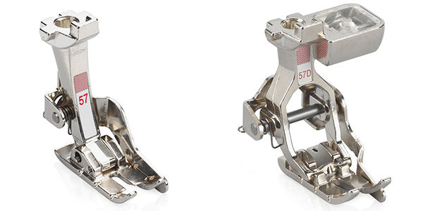 BERNINA Patchwork feet 57 and 57D