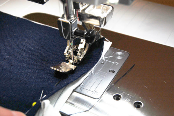 Invisible zipper pillow cover tutorial from WeAllSew