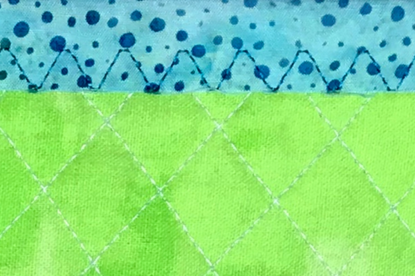 Little Art Quilt binding