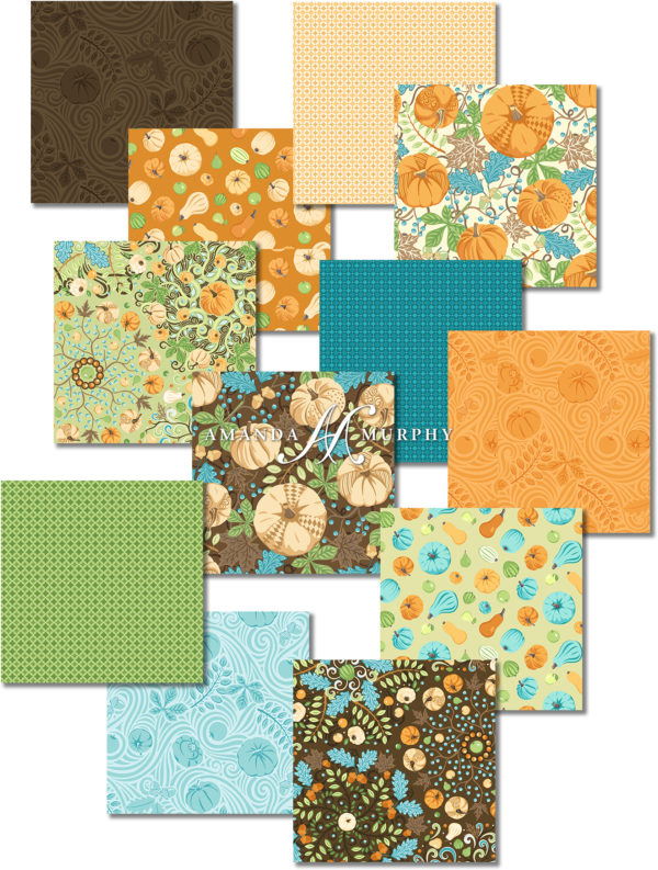 ssorted Prints from the Thankful collection for Contempo of Benartex