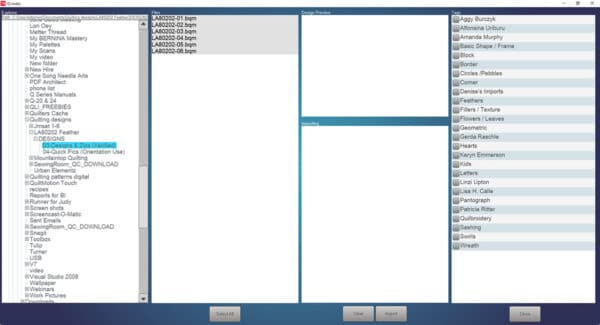 Managing Designs in Q-matic