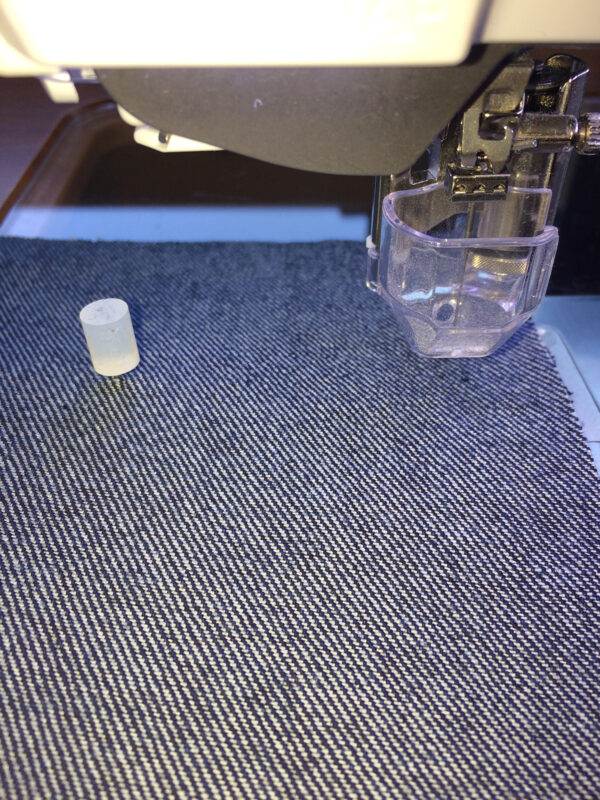 Denim needle punch tutorial at WeAllSew