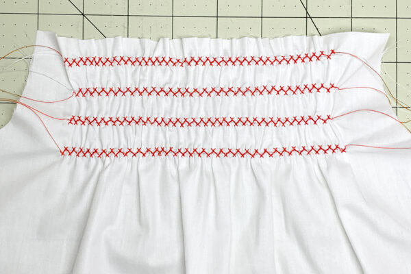 Hand-look smocking tutorial from WeAllSew