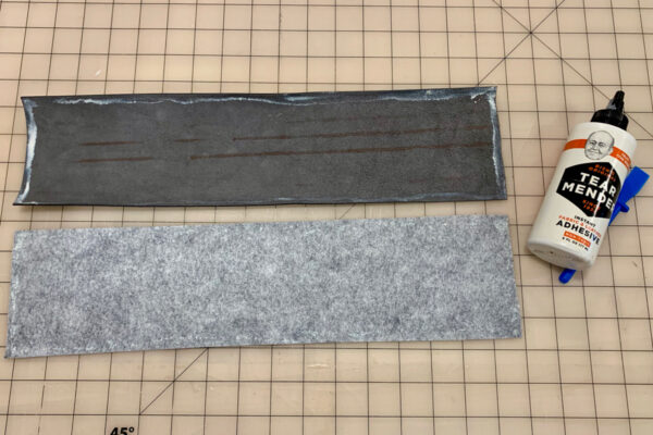 Leather Eyeglasses Case Glue Up 