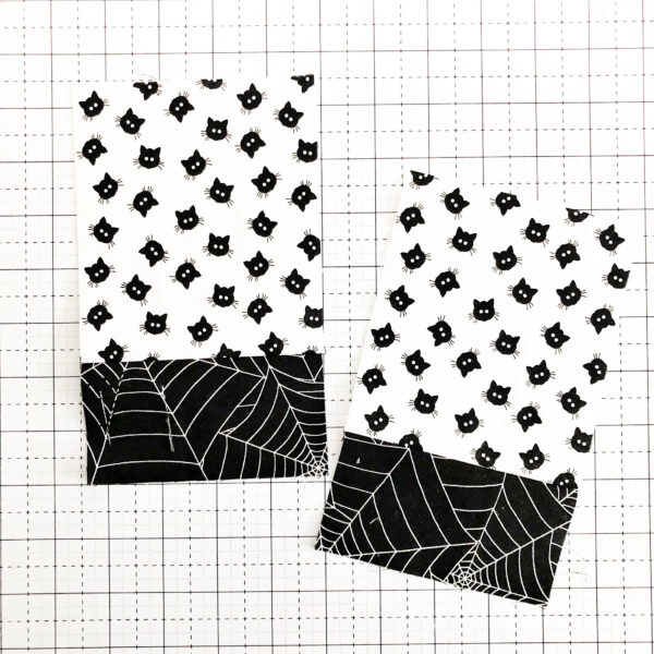 Halloween Mini Treat Bag: Ironing