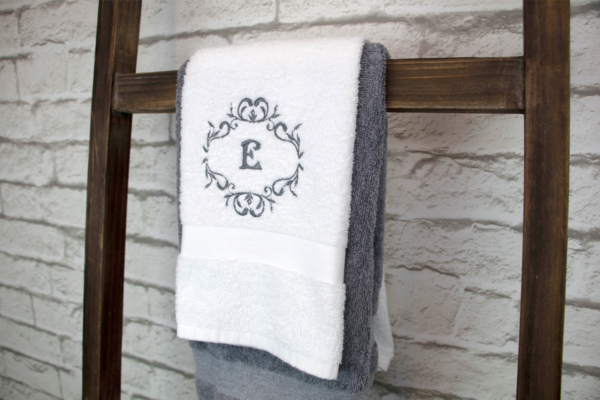 Monogrammed Towels Tutorial