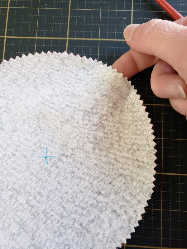 Folded Fabric Ornament Tutorial from WeAllSew