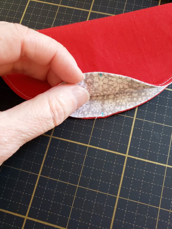 Folded Fabric Ornament Tutorial from WeAllSew