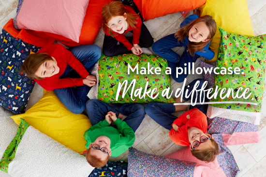 Sew to Serve 1 Million Pillowcase Challenge at WeAllSew