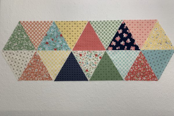 Equilateral Triangle Table Runner_Layout