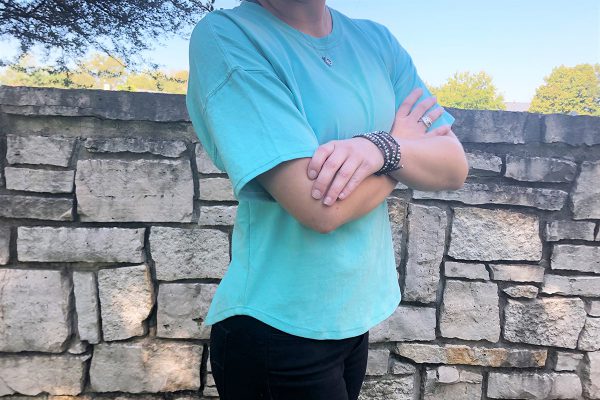 Upcycled Shirt with the Twin Needle