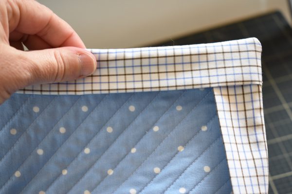 How to make a memory quilt: quilting and binding