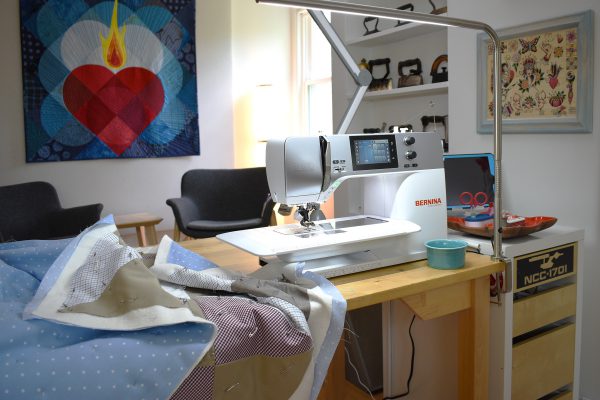 How to make a memory quilt: quilting and binding