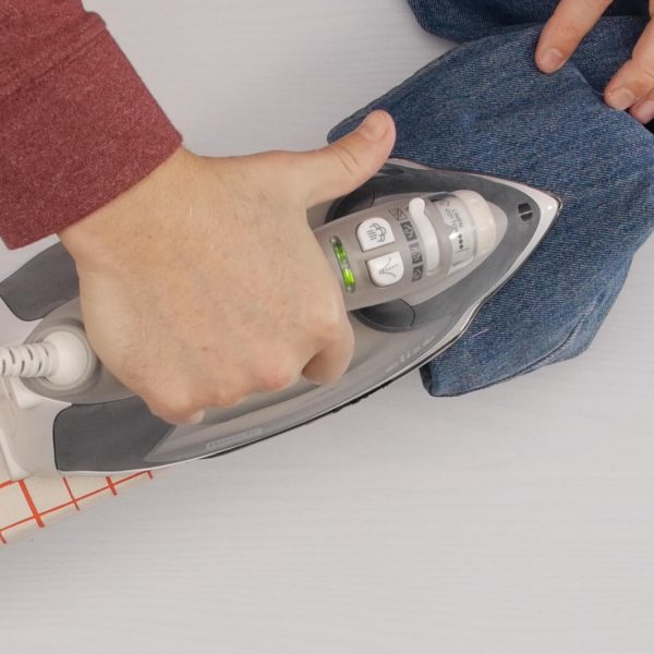 How to easily hem Jeans pressing